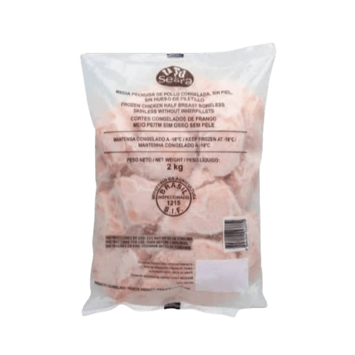 Paquete de Media Pechuga de Pollo Seara – Sin Hueso y Sin Piel, 2 kg - Vista 1