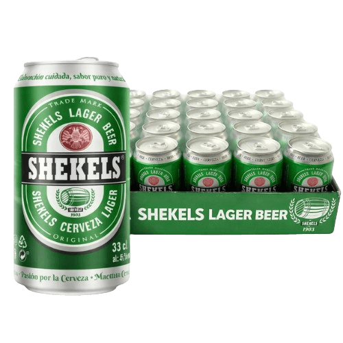 Caja de Cerveza Shekels - Vista 1